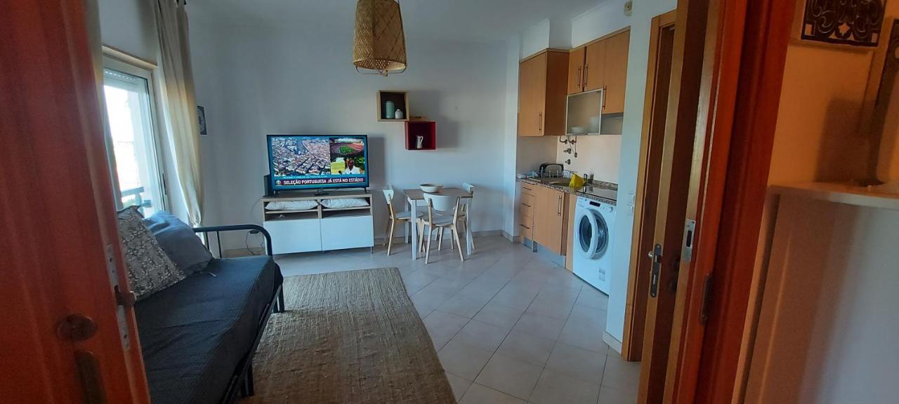 Apartamento Piscina 5 Minutos Praia Alcantarilha Exterior foto